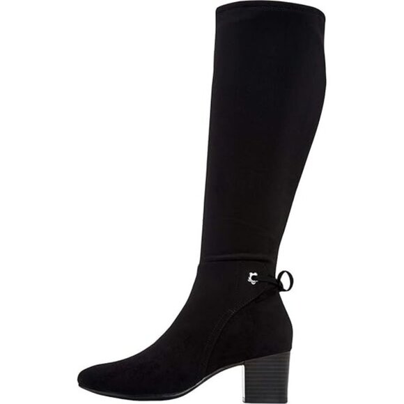 Charter Club Womens Almond Toe Block Heel Zip-up Boots Shoes - Picture 3 of 5